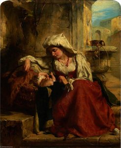 La Culla – Study In Italy — Robert Inerarity Herdman