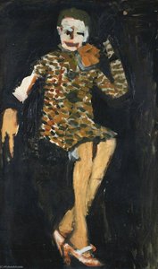 Portrait Of Mrs Wall — Sir Howard Hodgkin