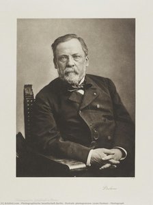 Portrait, Photogravure, Louis Pasteur / Photograph — Photographische Gesellschaft Berlin