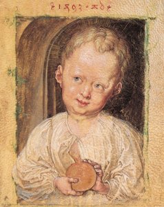 L'enfant Jésus Avec Le Globe — Albrecht Dürer