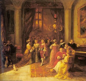 The Cardinal's Reception — Eugène Louis Gabriel Isabey