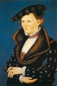 Portrait Of A Woman — Lucas Cranach The Younger