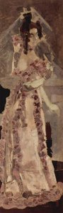 Portrait Of Nadezhda Zabela-vrubel — Mikhail Vrubel