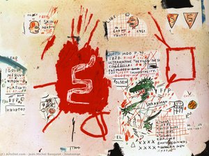 Snakeman — Jean Michel Basquiat
