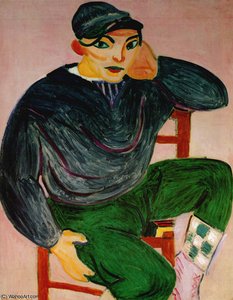 Junger Matrose Ii Öl Auf Leinwand Privatsammlung — Henri Matisse