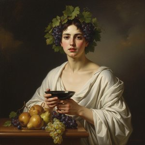 The Verdant Offering: A Study In Chiaroscuro — Marc Duvallier