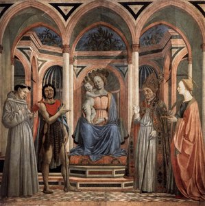 The Madonna And Child With Saints — Domenico Veneziano