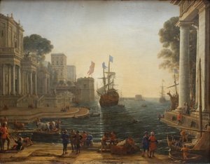 Ulysses Returning Chryseis To Her Father — Claude Lorrain (claude Gellée)