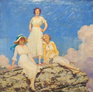 Noonday Sunlight — Charles Courtney Curran