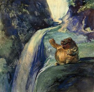 The Uncanny Badger — John La Farge