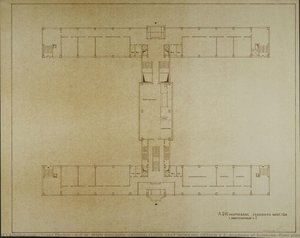 A.d.w. Main Building Ground Floor 1rst Working Design V.2 (academy Of Sciences, Floor Plan) — Franz Ehrlich