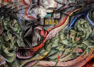 States Of Mind I: The Farewells — Umberto Boccioni