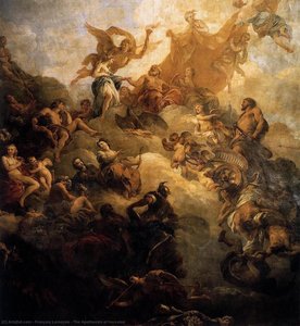 The Apotheosis Of Hercules — François Lemoyne