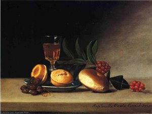 Natureza-morta Com Vinho — Raphaelle Peale