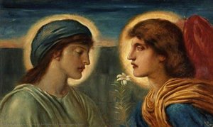 The Annunciation — Simeon Solomon