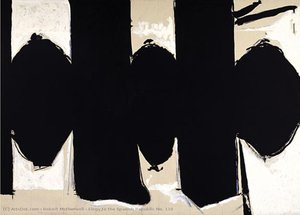 Elegy To The Spanish Republic No. 110 — Robert Motherwell