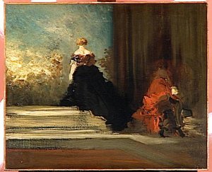 Promenade Dans Un Parc — Gustave Moreau