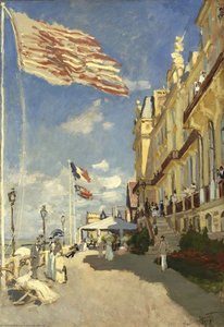The Hotel Des Roches Noires At Trouville — Claude Monet