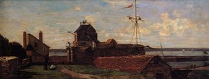 Le Havre, The Francois I Tower (also Known As François 1 Tower) — Eugène Louis Boudin