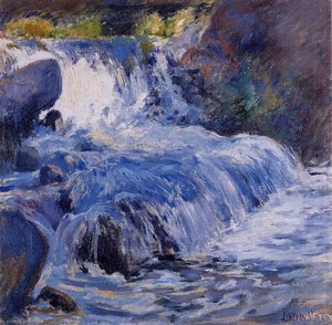 The Waterfall — John Henry Twachtman