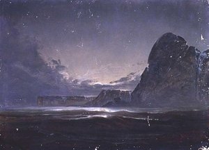 Vue De Hjelms Oe (aujourd'hui Hjelmso) — Peder Balke