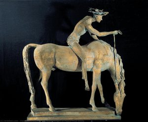 The Young Knight Of Peace-final Study — Venanzo Crocetti