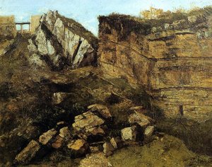 Rocce Frantumate — Gustave Courbet