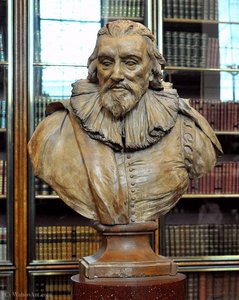 Bust Of Robert Bruce Cotton — Louis-françois Roubiliac