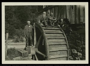 Thomas Edison, John Burroughs, Henry Ford, And Harvey Firestone On A — Ford Motor Company. Engineering Photographic Department