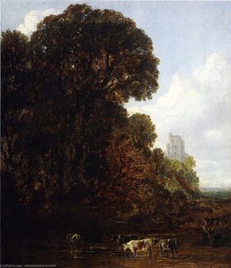 Watering Cattle — John Frederick Kensett