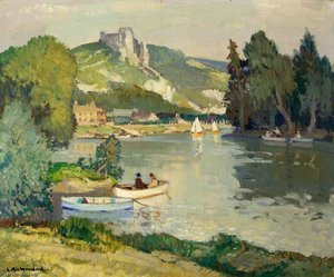Château Gaillard, Les Andeleys, France — Leonard Richmond