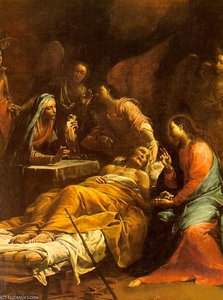 The Death Of St. Joseph — Giuseppe Maria Crespi