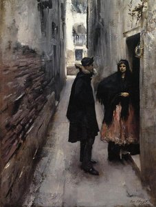 A Street In Venice — John Singer Sargent