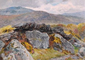 Rock And Mountains — Frederick William Hayes