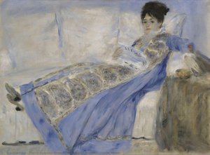 Retrato De Madame Claude Monet — Pierre-auguste Renoir