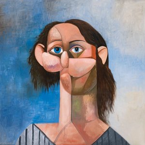 Monolithic Head — George Condo
