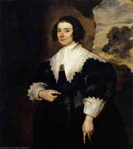 Portrait Of Isabella Van Assche — Sir Anthony Van Dyck