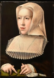 Portrait Of Margaret Of Austria — Barend Or Barent Van Orley, Bernaert Van Orley Or Barend Van Brussel