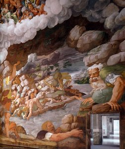 Fresco On The South Wall (detail) — Giulio Romano