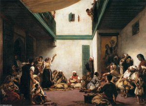 Mariage Juif Au Maroc — Eugène Delacroix