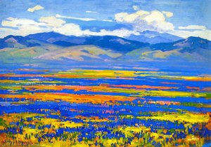 The Vale In Bunting — Franz Bischoff