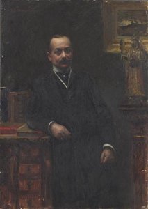Portrait D'homme Debout — Jean-joseph Weerts