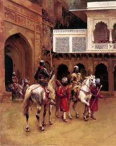 Indian Prince, Palace Of Agra — エドウィン・ロード・ウィークス