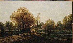 The Turkey Keeper — Charles-françois Daubigny