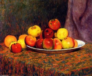 Still Life With Apples — Federico Zandomeneghi