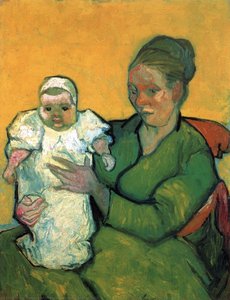 Madre Roulin Con Su Bebé — Vincent Willem Van Gogh