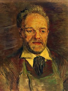 Portrait Of Père Tanguy — Vincent Willem Van Gogh