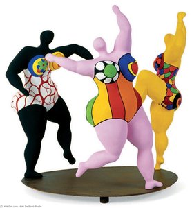 Les Trois Graces — Niki De Saint Phalle