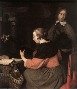 The Lute Player — Gerard Ter Borch