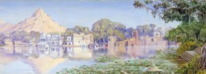 Another View At Pushkar — Marianne North